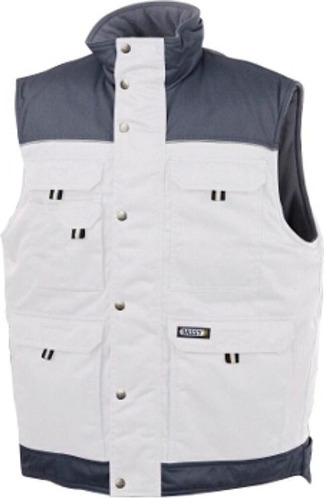 Dassy Winterweste HULST Weste Gr. XL weiß/grau Produktbild 