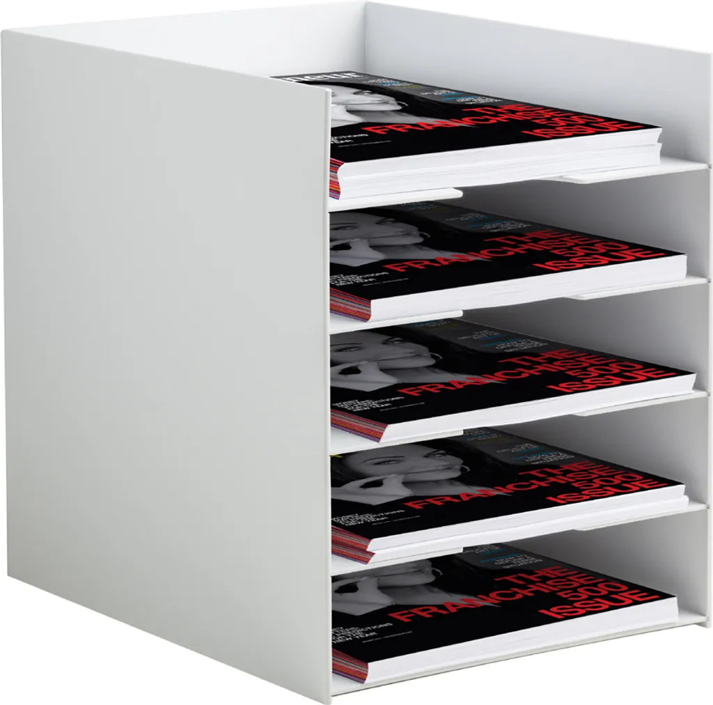 Solution anti-désordre : Boîte de tri 5 cases pour ranger vos papiers