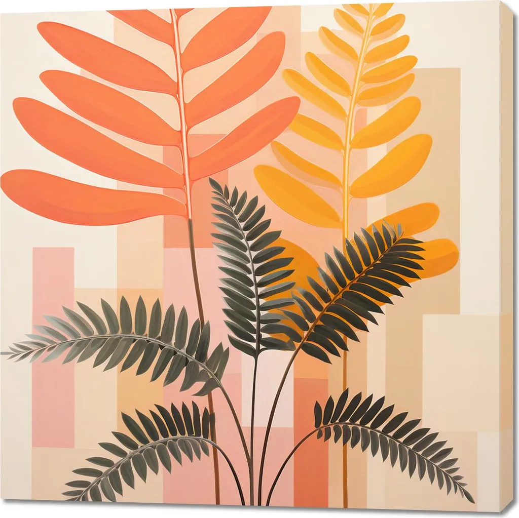 Quadro 100x100 cm Armonia della natura