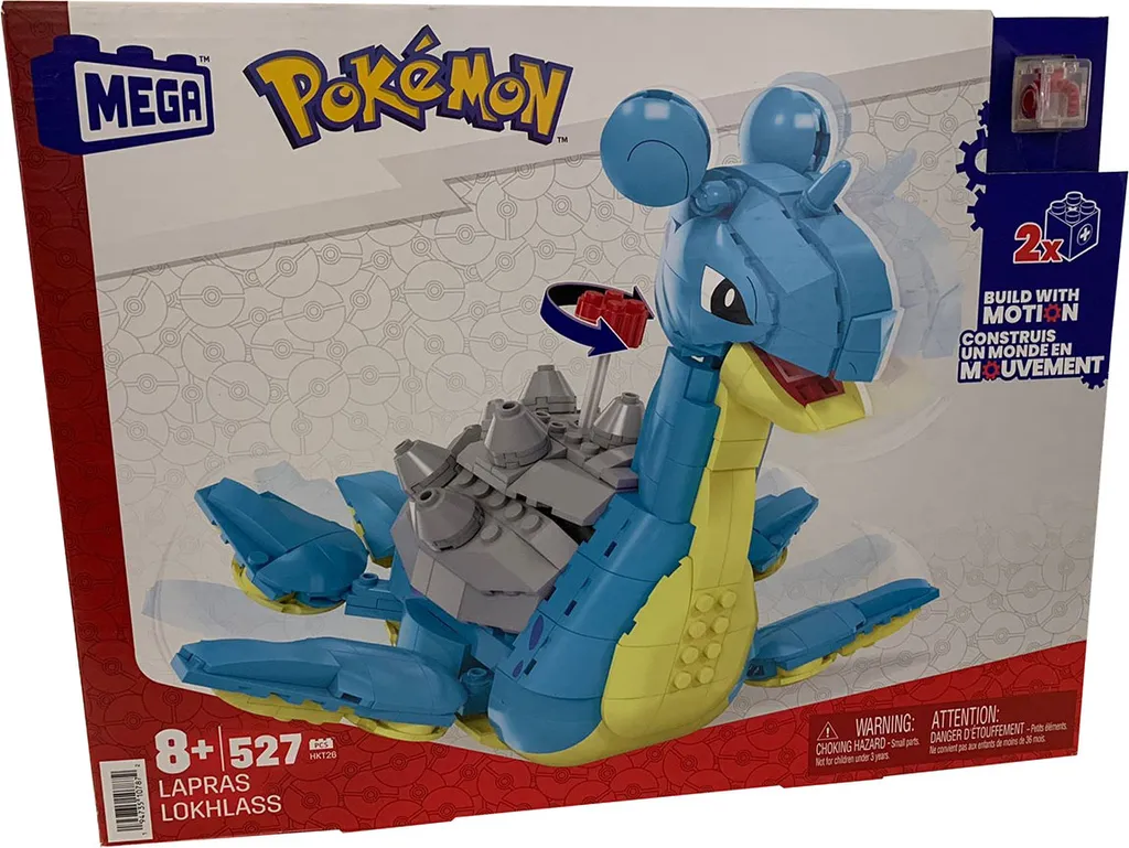 Jeu de Construction Pokémon Lokhlass MEGA Jouet Figurines à Monter