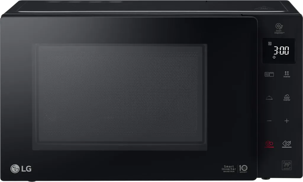 Micro-ondes Gril LG MH6535GIB 25L 1450W Noir Smart Inverter Haute Qualité