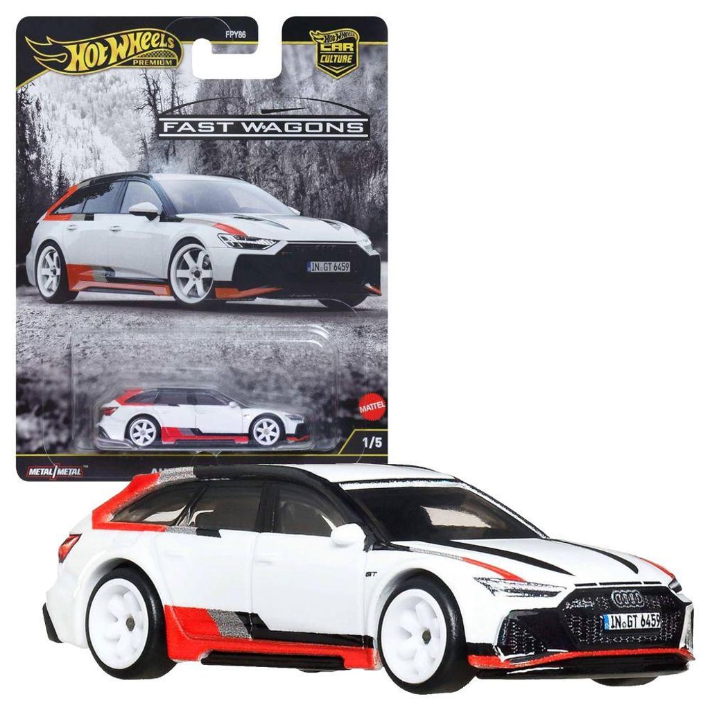 Hot Wheels AUDI RS6, Auto, 3 Jahr(e), Kunststoff, Metall, Produktbild 