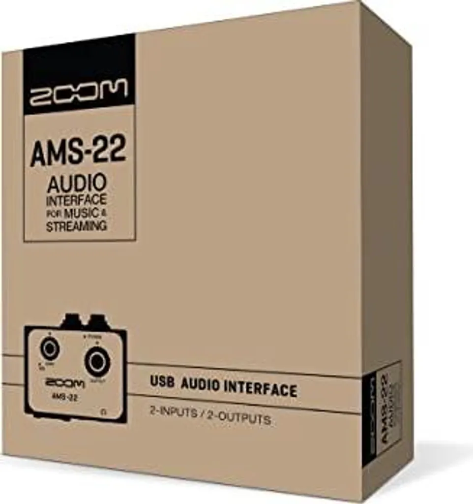Zoom AMS-22 Mini Interface 2 Entrées 2 Sorties avec Mode Loopback Dédié - 13