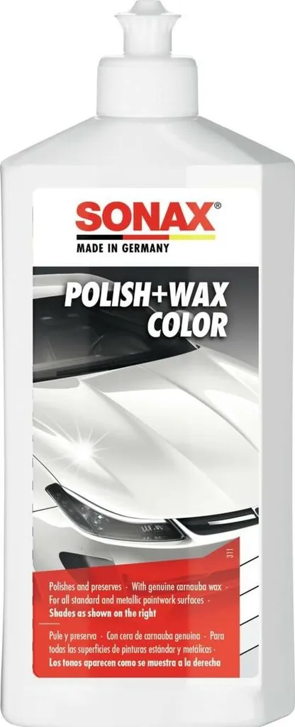 Sonax SX02960000 Vernice Auto: Kit Rigenerante con Cera Carnauba