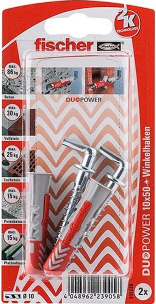 Dübel DUOPOWER 10x50 WH K Produktbild 