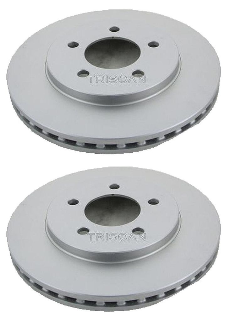 2 Bremsscheiben belüftet Ø 282 mm TRISCAN für u.a. CHRYSLER VOYAGER