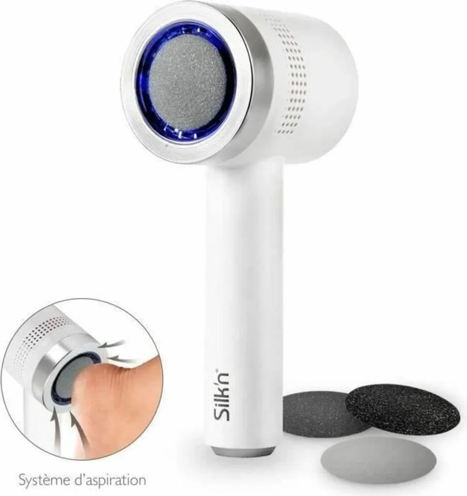 Pédicure professionnelle à la maison Silk'n Vacupedi Set de 5 pièces