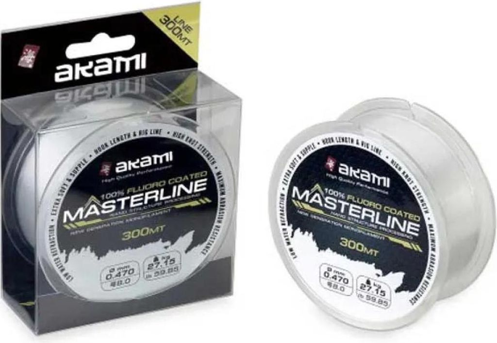 Akami Masterline 300 M Monofile Schnüre Durchsichtig 0.238 mm Durchsichtig 0.238 mm