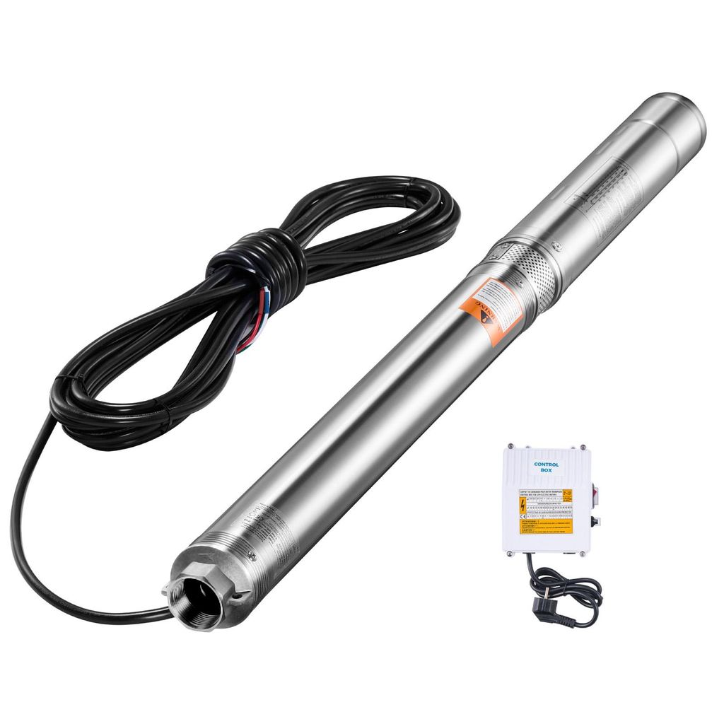 SucceBuy Tiefbrunnen-Tauchpumpe, 550 W Leistung, 230 V, 53 Produktbild 