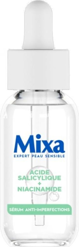 Mixa - Serum gegen Unreinheiten – für unreine Haut – angereichert mit Salicylsäure und Niacinamid – 30 ml