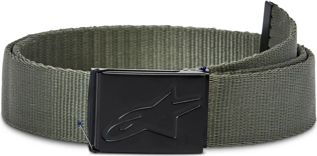 Ceinture Alpinestars Ageless Olive Ajustable - Fini les Trous de Ceinture