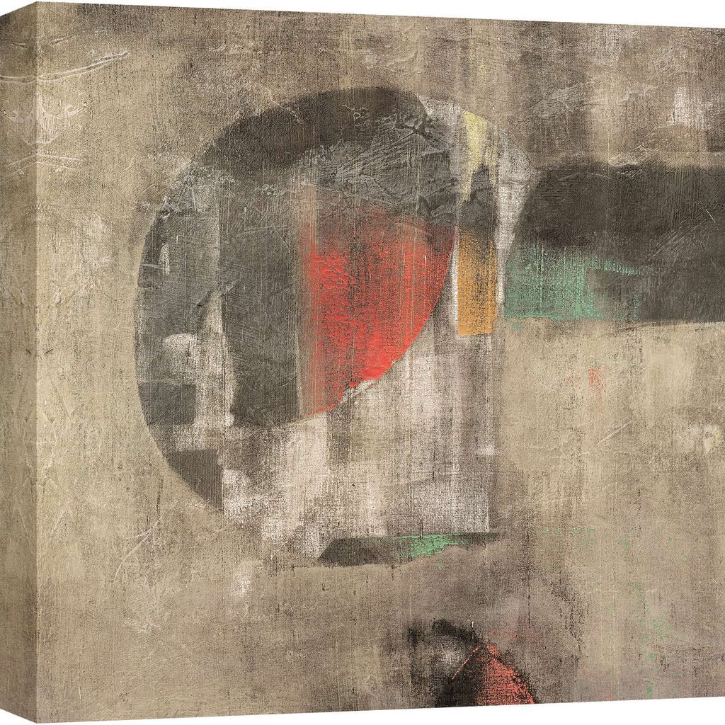 Abstrakter Leinwandbild – Peter Winkel – Under a Crystal Moon – 70X70 cm
