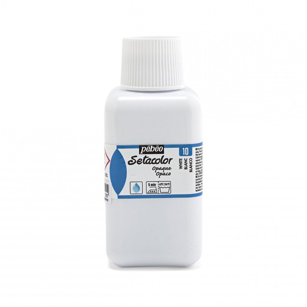 Vernice Pebeo Setacolor, 250 ml, bianco Immagine del prodotto 