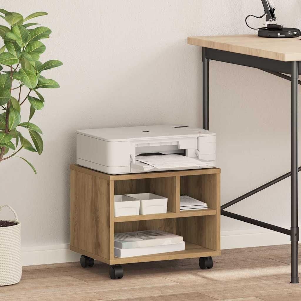 "2026 Aktion"Druckerständer Artisan-Eiche 41 x 32 x 33.5 cm Holzwerkstoff GermanyMöbel 46683 - Sonstiges Druckerzubehör