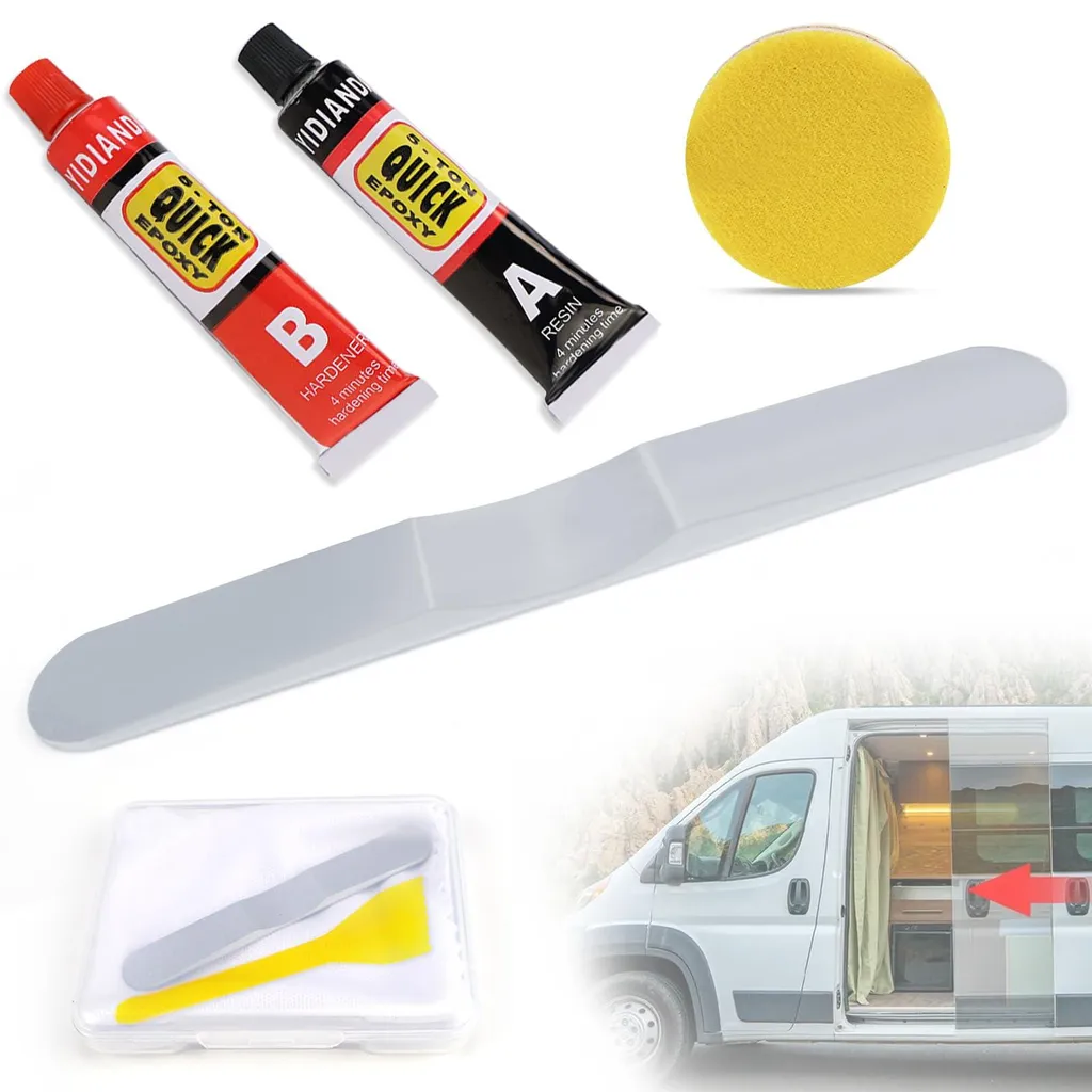 Butées en aluminium 64x9mm résistantes pour Ford Transit et VW Crafter