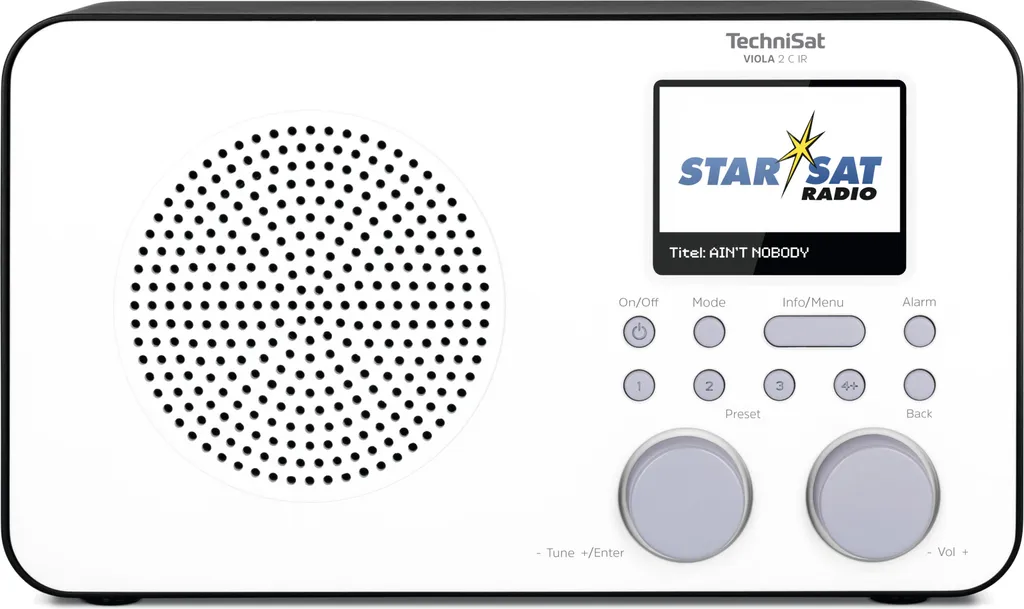 Radio Numérique DAB+ sans Grésillement Technisat Viola 2C Écran 2.4"