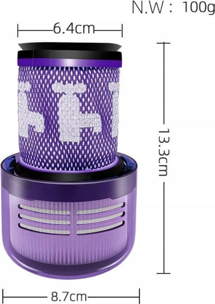 Filtre Haute Efficacité pour Dyson V12 - Filtration de 99,9% Particules - 4