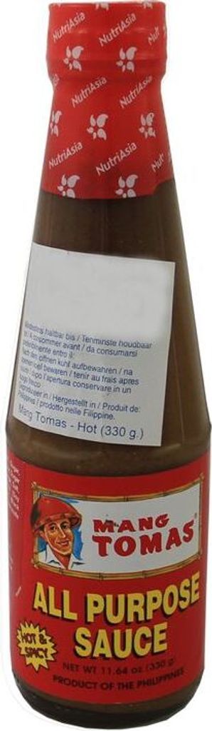 MANG TOMAS All Purpose Sauce 330g | Allzwecksauce HOT & Produktbild 