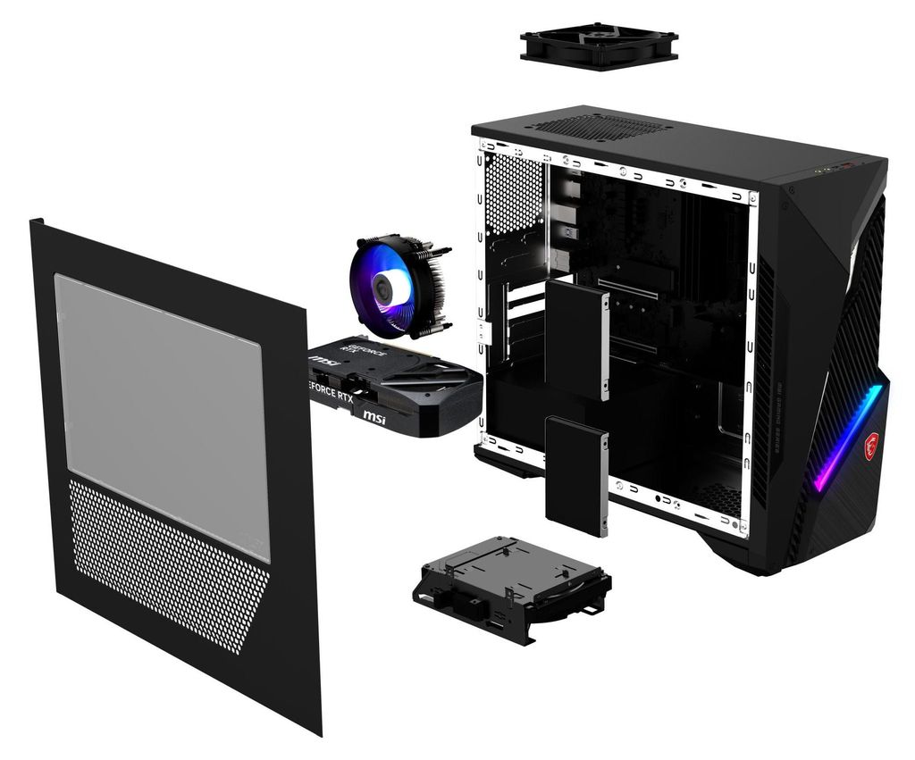 MSI MAG Infinite S3 14NVM5-3025DE, Core i5-14400F, 16GB, 1TB SSD, RTX 5060 Ti, Win11