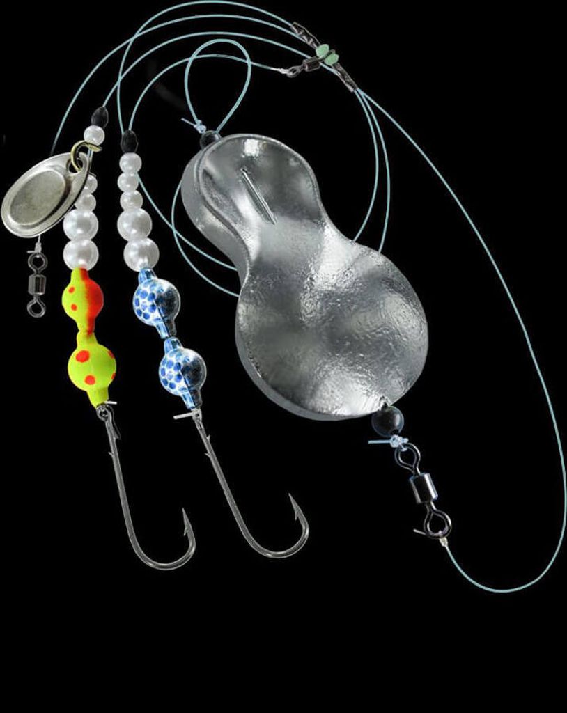 Jenzi Inline-Buttlöffel montiert 110cm UV Silber 60g Produktbild 