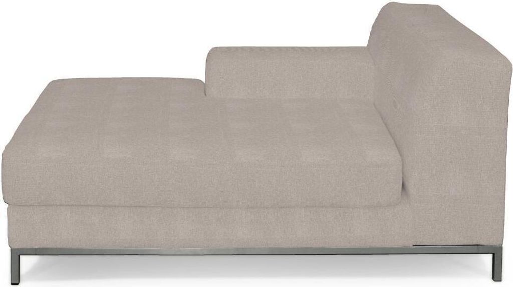Dekoria Bezug für Kramfors Sofa Recamiere links, beige-grau, Bezug für Recamiere links Kramfors