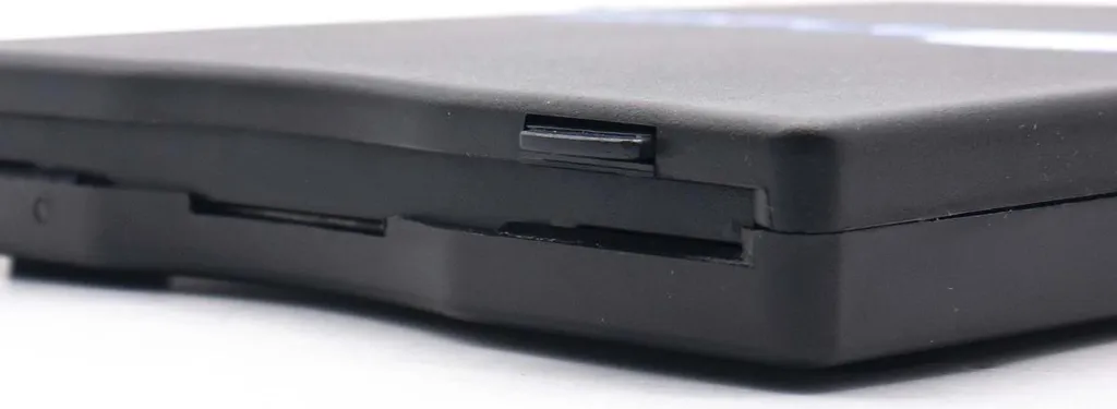 Lecteur disquette USB externe portable noir pour Windows XP et 2000