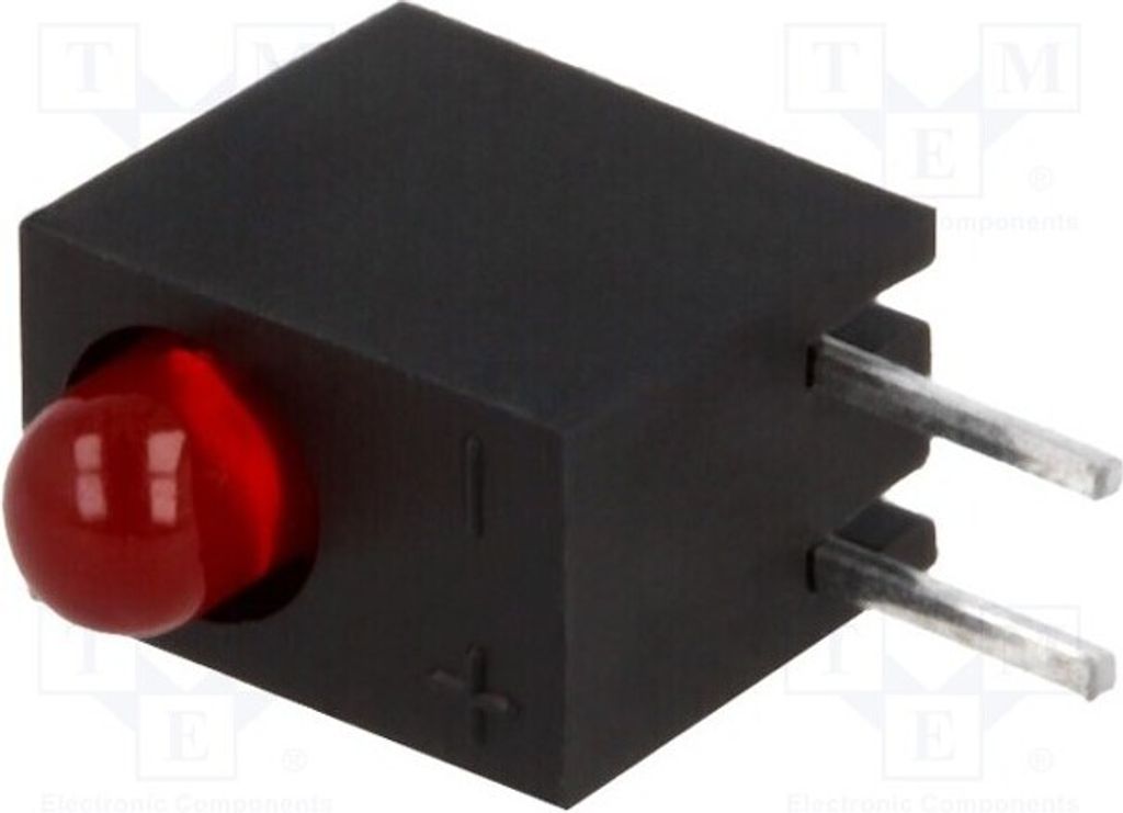 5x LED rot 3mm 20mA Anz.Dioden: 1 im Gehäuse Linse: diffus,rot L-934CB/1SRD LED--
