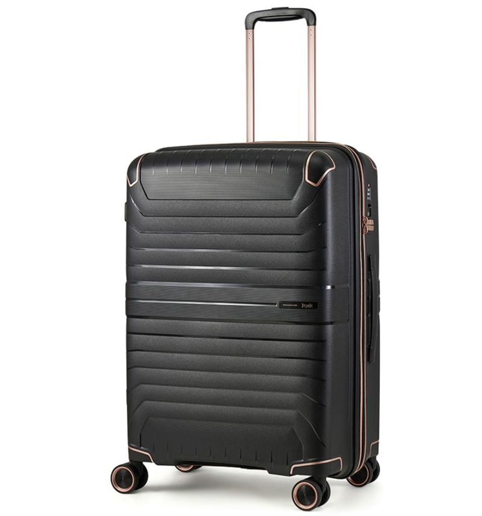Reisekoffer ROCK Astrid TR-0291/3-M PP - schwarz