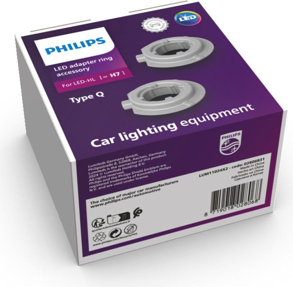 Philips Accessories for LED upgrade 11024X2 Typ Q Image du produit 