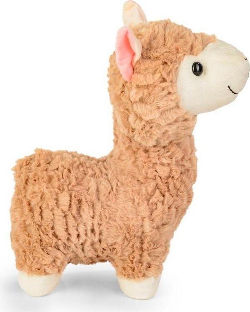 Spielzeug Lama Plüschtier Braun 35cm – Weiches Kuscheltier für Kinder ab 3 Jahren