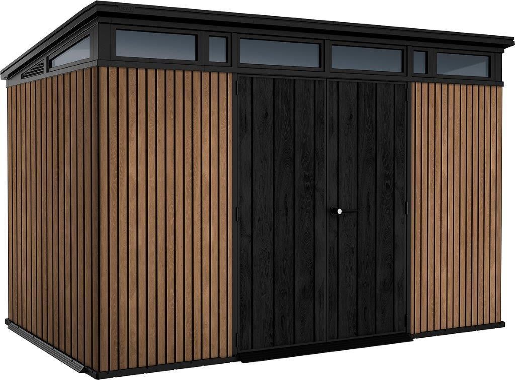 KETER Pent Signature Maison de jardin 11x7, 342 x 226 x 216 Image du produit 