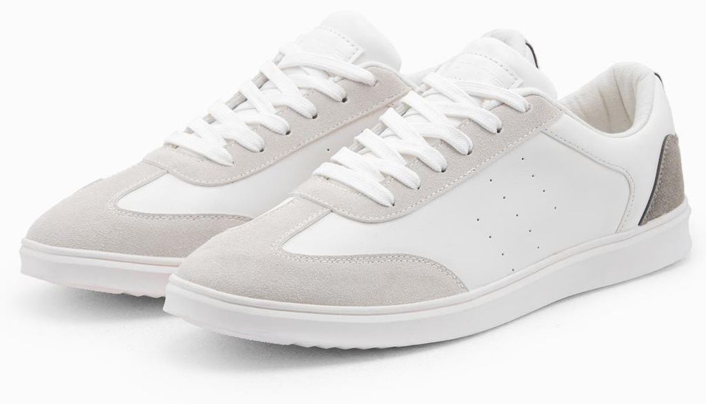OMBRE Schuhe T393 V-2 schwarz white 44