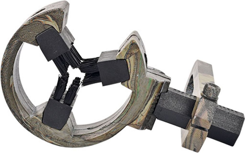 Bogenschießbürste, Pfeilauflage zum Erfassen von Whisker Brush Biscuit, Pfeilauflage für Compound-/Recurvebogen, Jagd, Schießziel, linke und re...