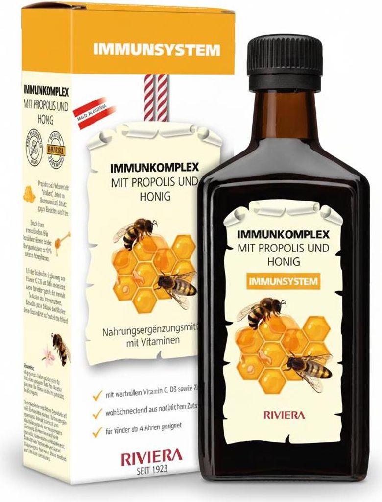 RIVIERA Complexe immunitaire à la propolis et au miel 250 Image du produit 