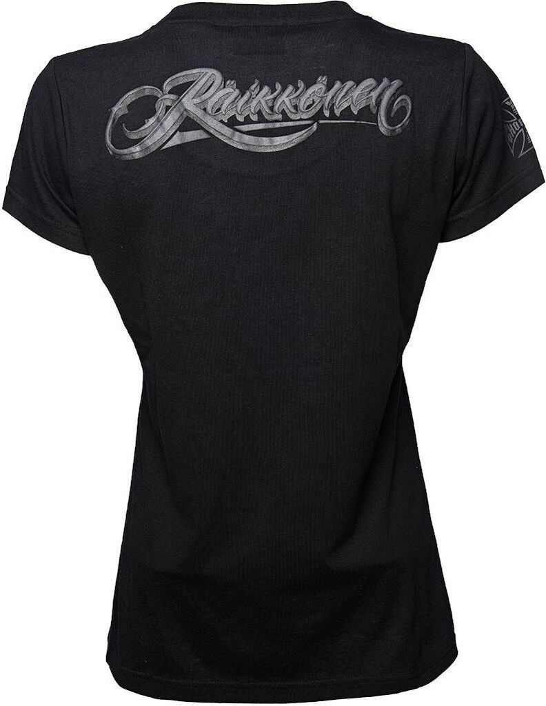 WCC West Coast Choppers Female Shirt Kimi Raikkönen Script Logo Black-L