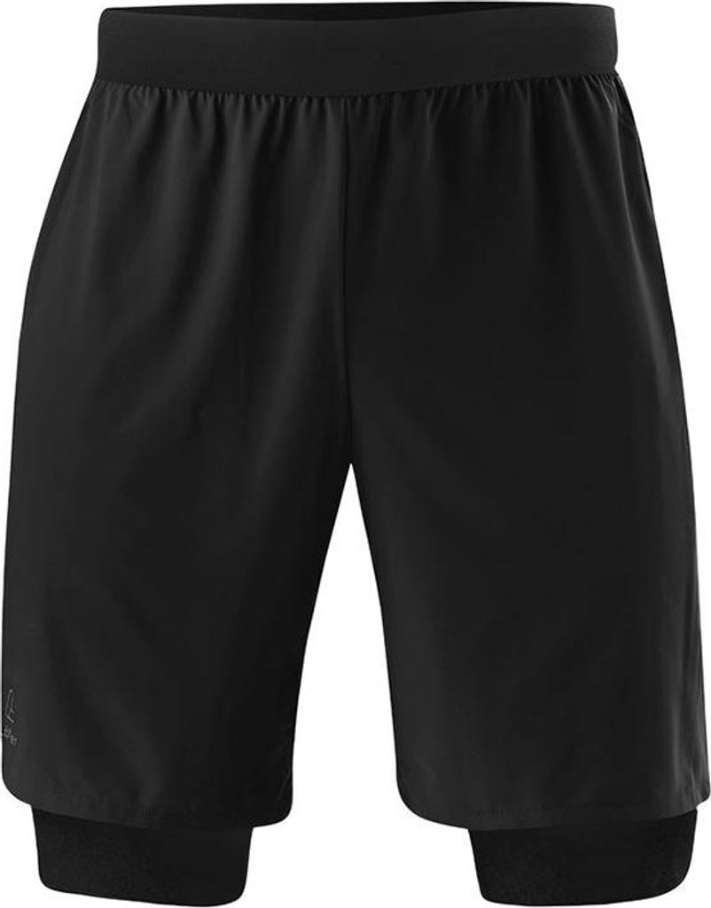 Löffler Herren M Running SHORTS ASSL 27750 black : 50 : schwarz Farbe: schwarz Größe: 50
