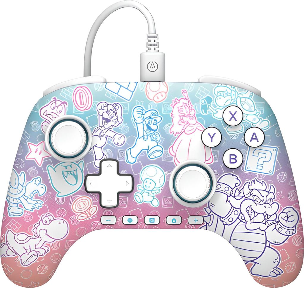 PowerA Advantage Mehrfarbig USB Gamepad Analog / Digital Produktbild 