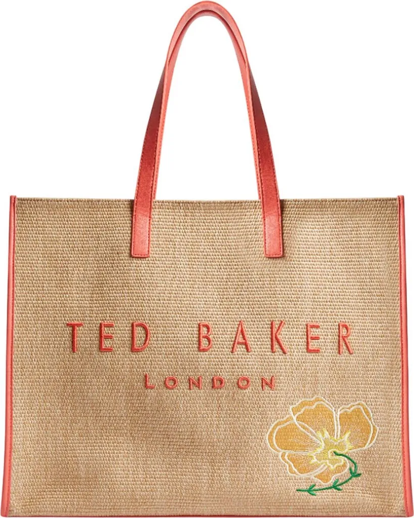 Recensione Ted Baker Borsa Floraff - Shopper Floreale Arancio/Beige