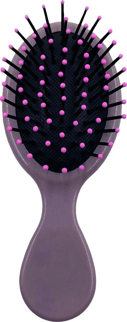 Tragbare Mini-Haarbürste mit weichen Borsten, Kopfhautmassage, tragbar, antistatisch, Haarstyling, Entwirrungskamm mit Luftkissen, Friseurwerkzeug...