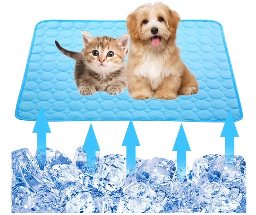 Kühlmatte Kühlkissen Kühldecke Haustiere Hund Katze Hundekühlmatte Haustiermatte 