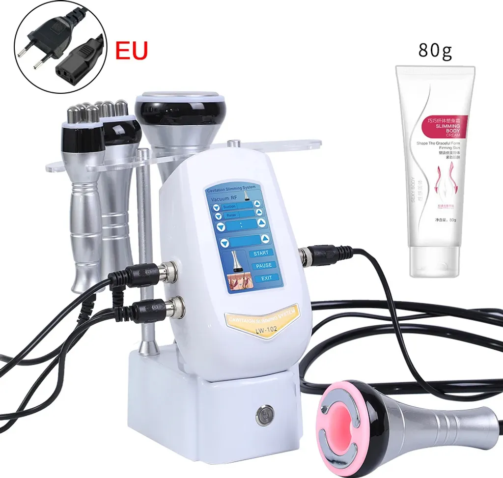 Dispositivo Cavitazione Ultrasuoni RF 4 Poli Professionale + Gel Base