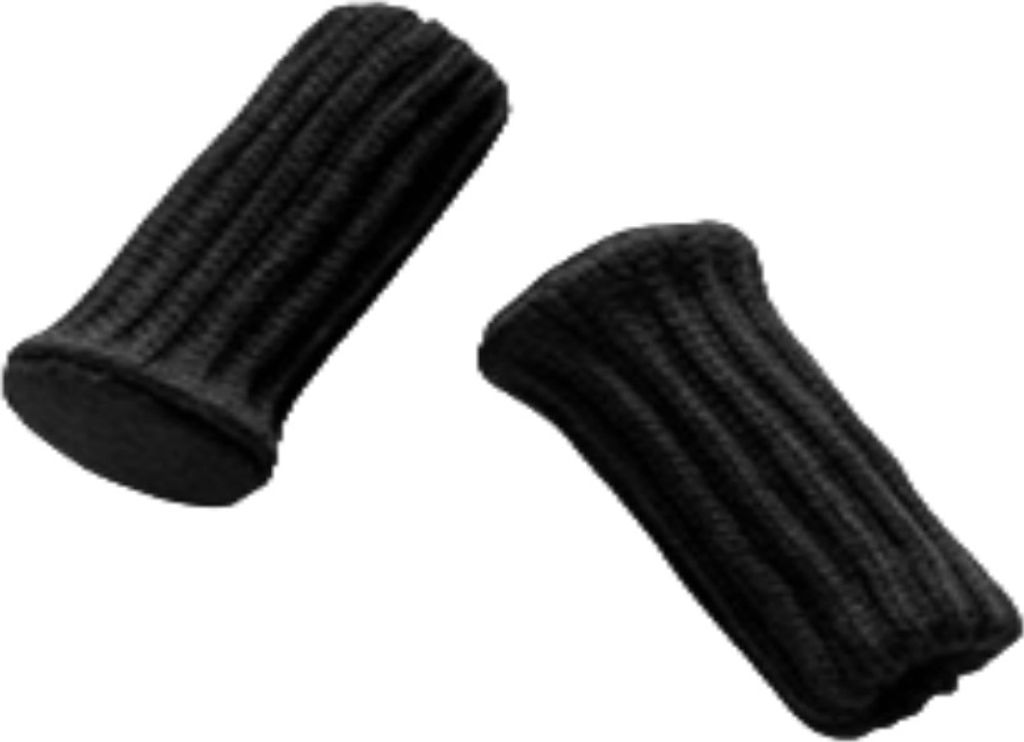 INF Gestrickte Stuhlsocken / Möbelfüße, 16er-Pack Schwarz Produktbild 