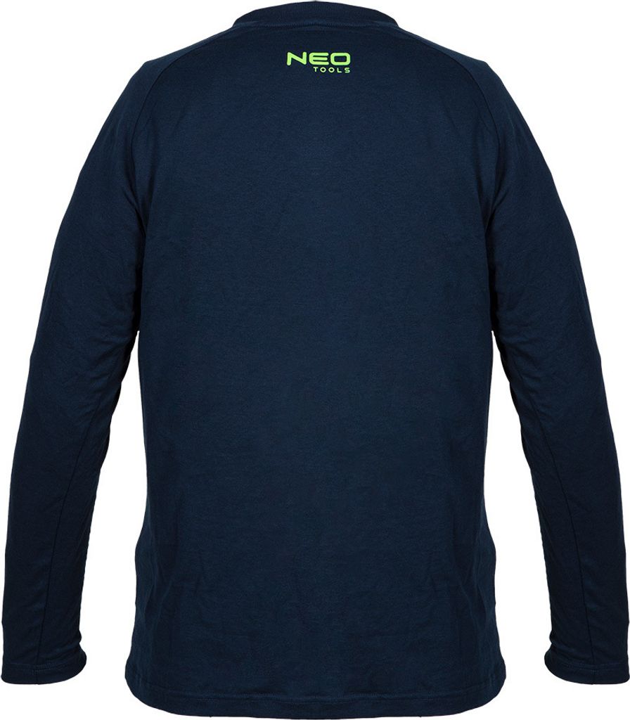 NEO TOOLS Herren Langarmshirt, Rundhalsausschnitt, lang, Produktbild 4