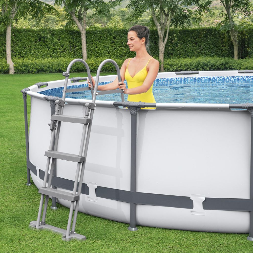 Steel Pro Max™ Frame Pool Komplett-Set, rund, mit Produktbild 72