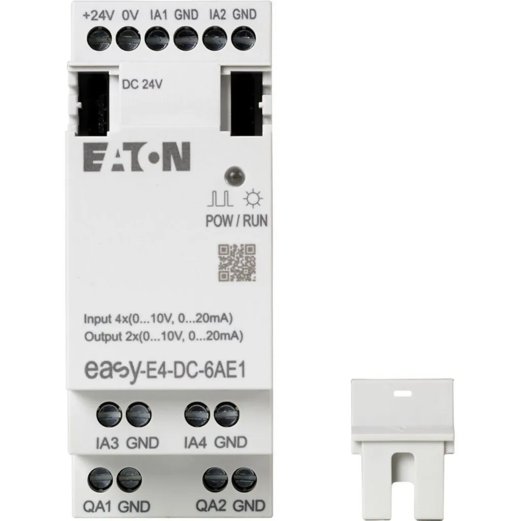 Module d'extension Eaton EASY-E4-DC-6AE1 avec 6 entrées analogiques