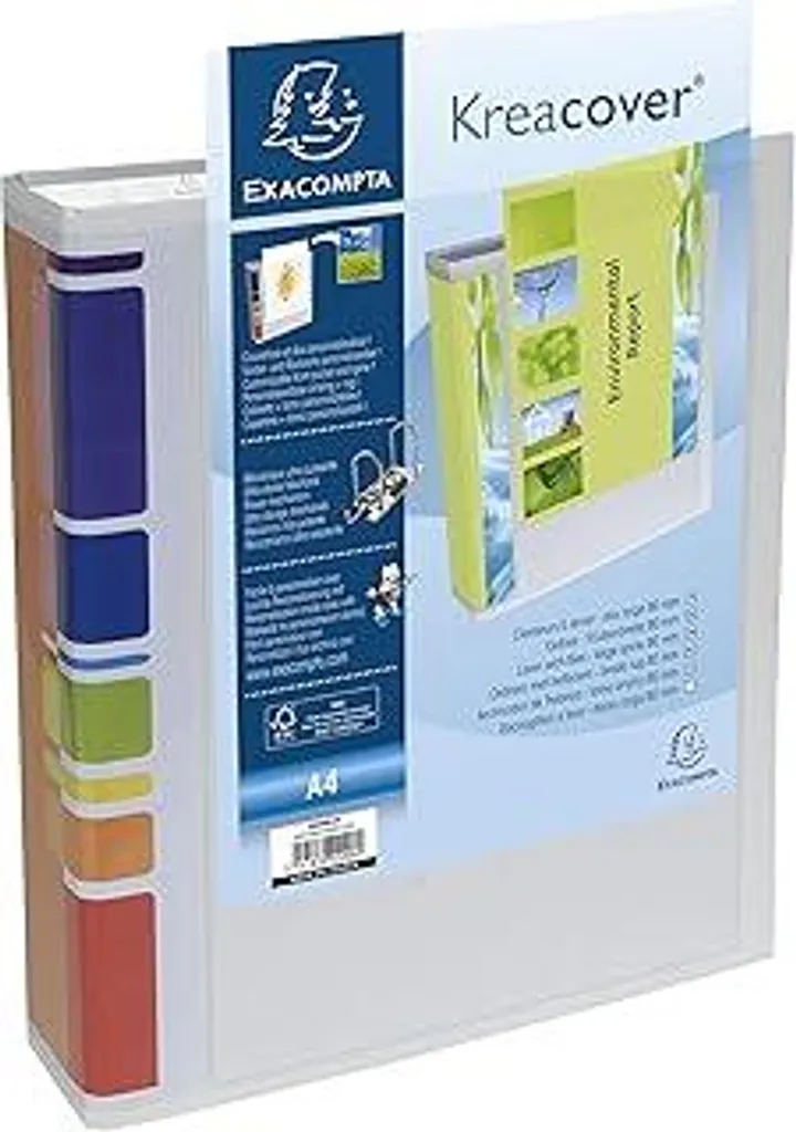 Exacompta 200802H KreaCover: Cartella di Presentazione Professionale A4
