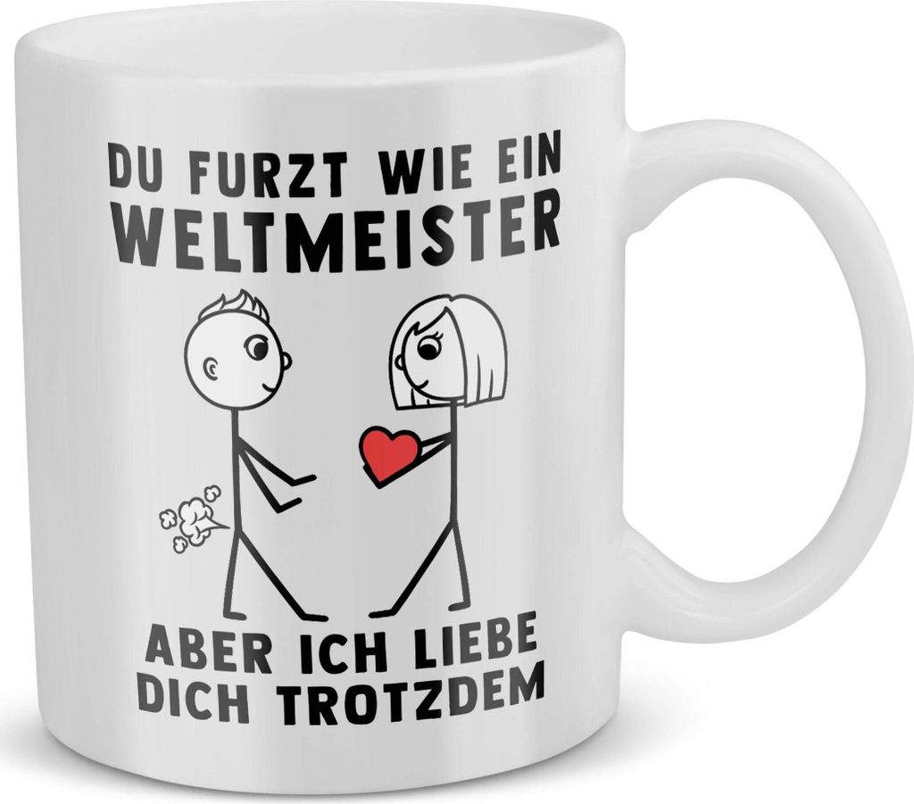 22Feels Männer Jahrestag Geschenk Hochzeitstag Ehemann Valentinstag Freund Tasse Geburtstag für Ihn Kaffeetasse Haferl Weihnachten Geschenkidee