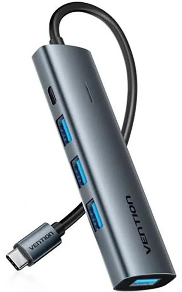 5-in-1-Hub mit USB-C 3.0 und 0,15 m Belüftung