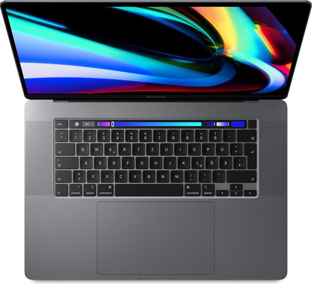Apple MacBook Pro 16" i7 16GB 512GB SSD spacegrau (2019) Produktbild 