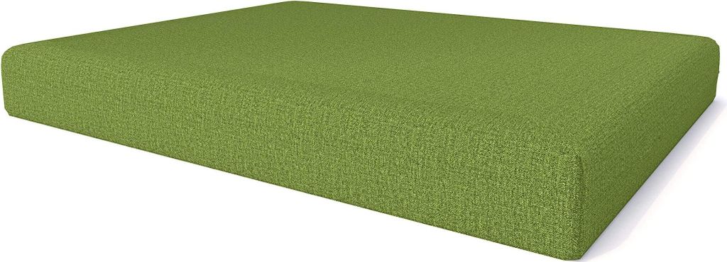 Pillows24 - Palettenkissen mit abnehmbarem Bezug - Sitzkissen | Polster für Europaletten 120x80 Sofa - Wasserfest - Outdoor/Indoor | Lemon